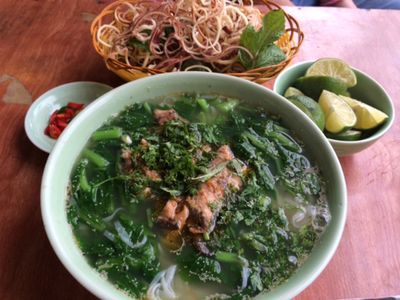 Canh cá Quỳnh Côi