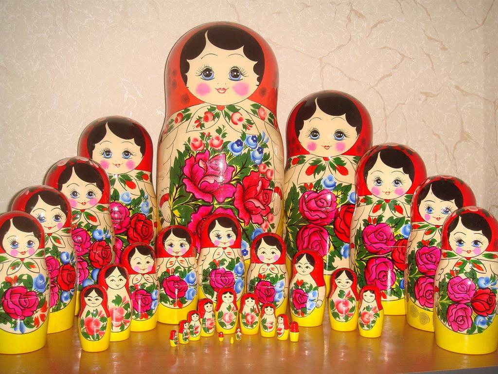 Độc đáo búp bê Matryoshka