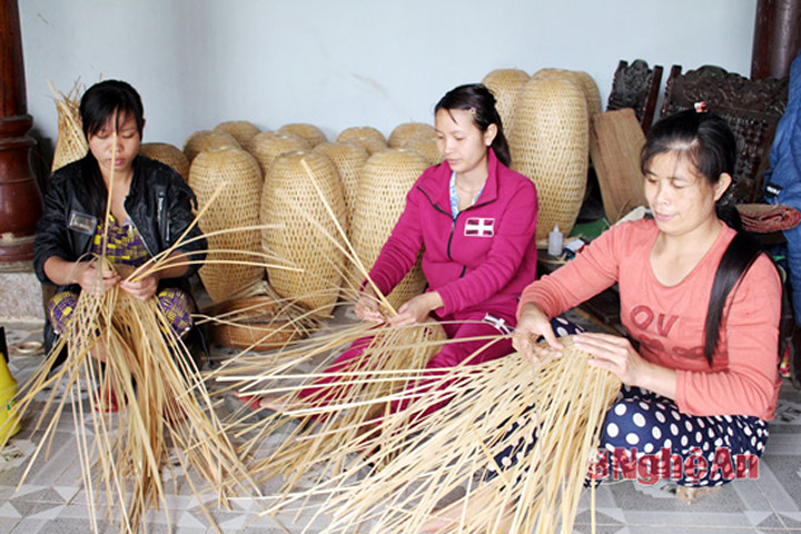 Làng ngề mây tre đan Hoằng Thịnh