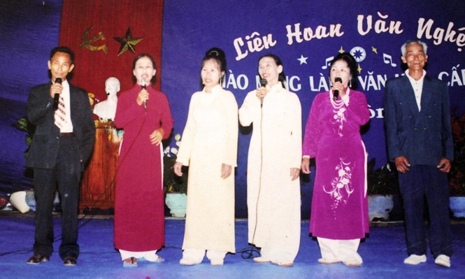 Làng hát Kiều ở Quảng Kim