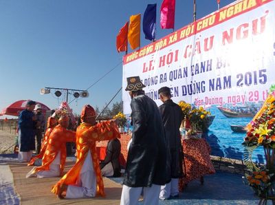 Lễ hội cầu Ngư miền biển