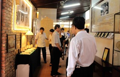 Triển lãm nghệ thuật trúc chỉ - điện Long An