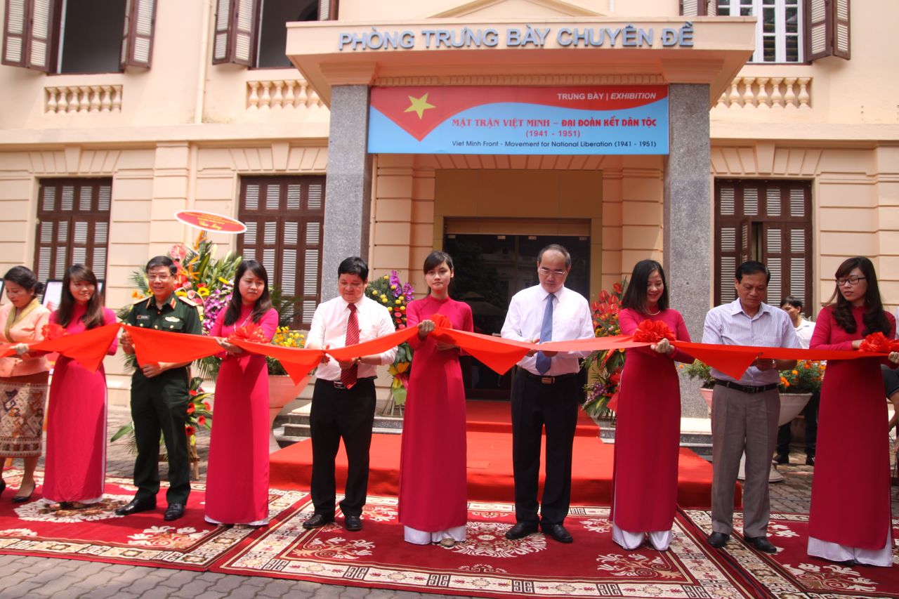 Trưng bày chuyên đề “Mặt trận Việt Minh - Đại đoàn kết dân tộc”