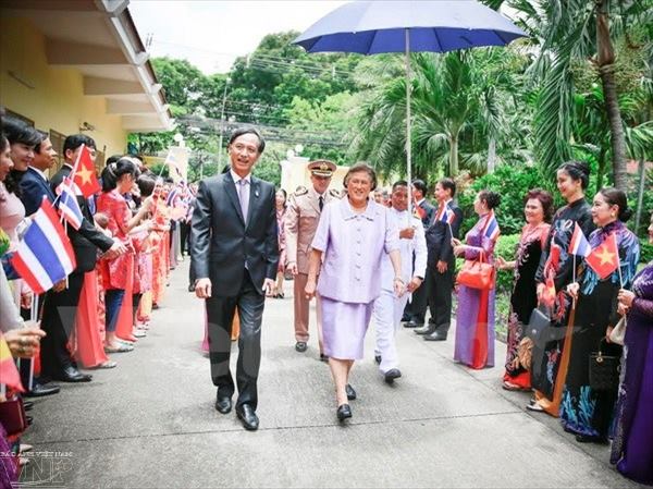 Công chúa Thái Lan thăm Đại sứ quán Việt Nam tại Bangkok