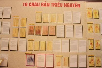 Bảo quản và phát huy giá trị tài liệu Châu bản Triều Nguyễn