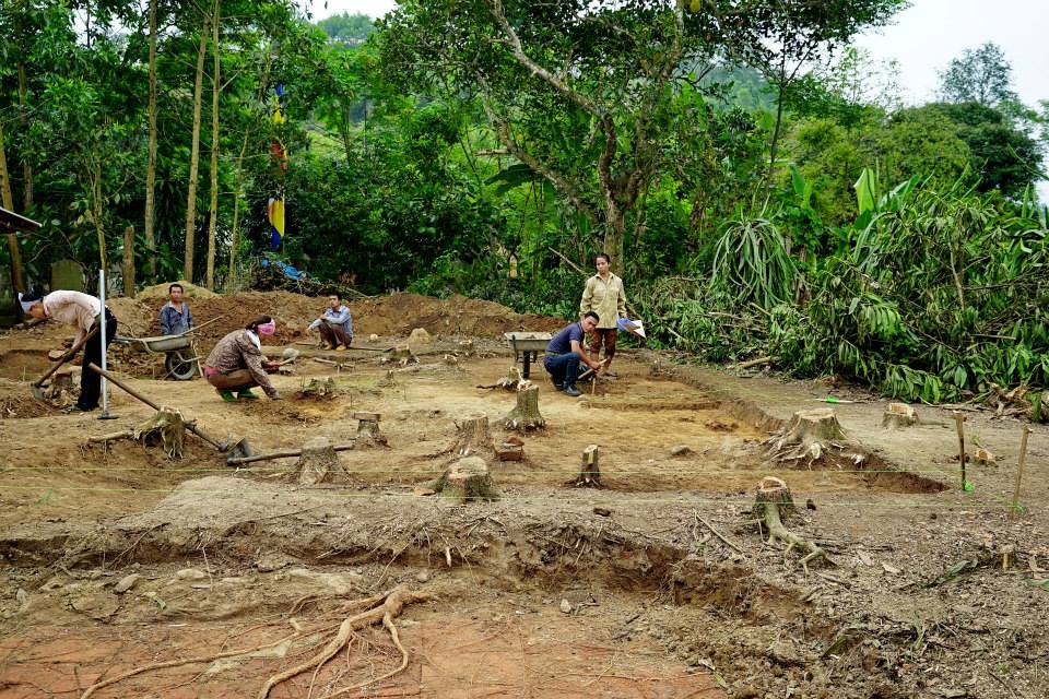 Khai quật khảo cổ Di tích chùa Nhùng