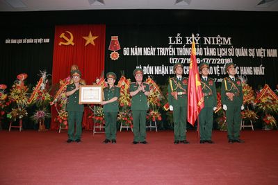 Lễ kỷ niệm 60 năm ngày truyền thống Bảo tàng Lịch sử Quân sự Việt Nam