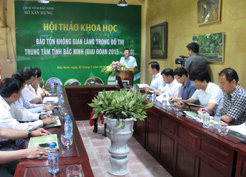 Bảo tồn không gian làng trong đô thị trung tâm tỉnh Bắc Ninh