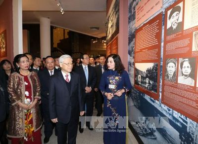 Khai mạc Triển lãm: Tổng Bí thư Trường Chinh – Người học trò xuất sắc của Chủ tịch Hồ Chí Minh