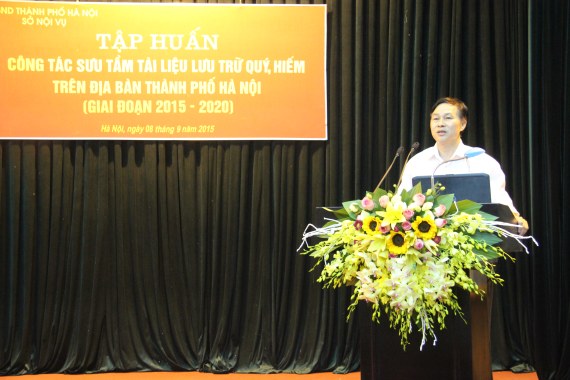 Hà Nội mở đầu đề nghị xét công nhận tài liệu lưu trữ quý hiếm
