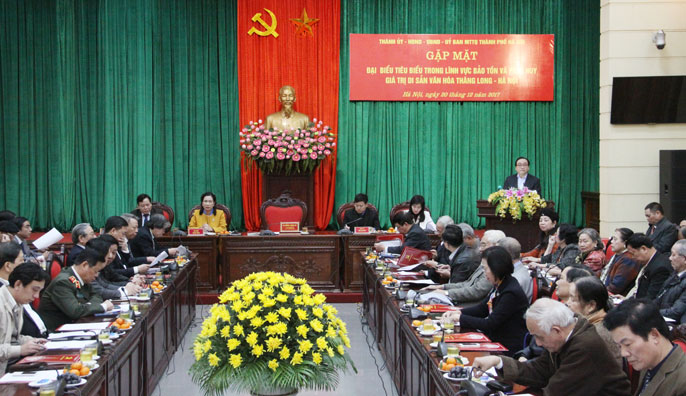 Di sản văn hóa Thăng Long - Hà Nội, nguồn lực quan trọng góp phần thúc đẩy kinh tế - xã hội Thủ đô phát triển nhanh, bền vững