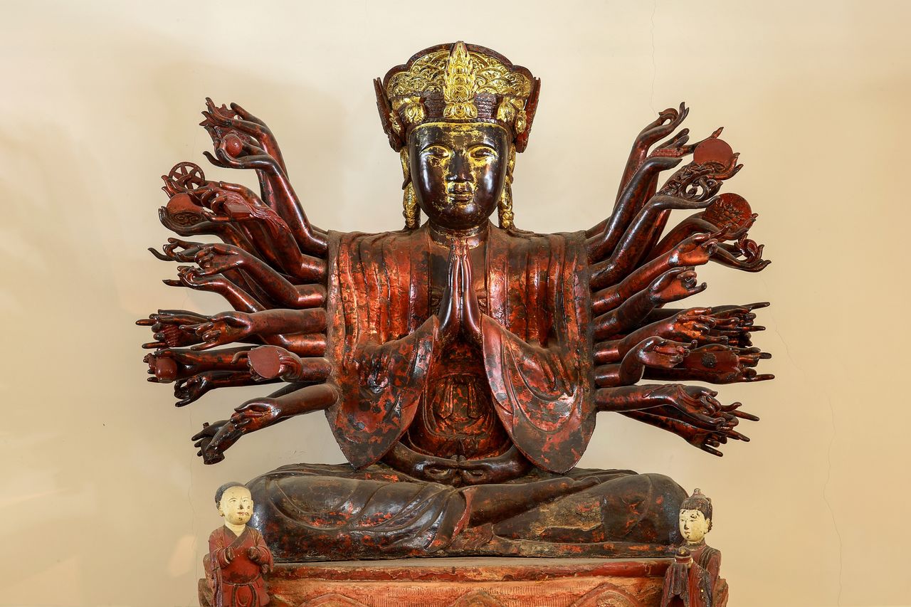 Bảo vật quốc gia Tượng Quan âm Bồ tát chùa Hội Hạ
