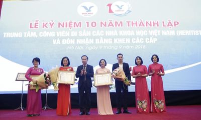 Lễ kỷ niệm 10 năm thành lập Trung tâm, Công viên Di sản các nhà khoa học Việt Nam
