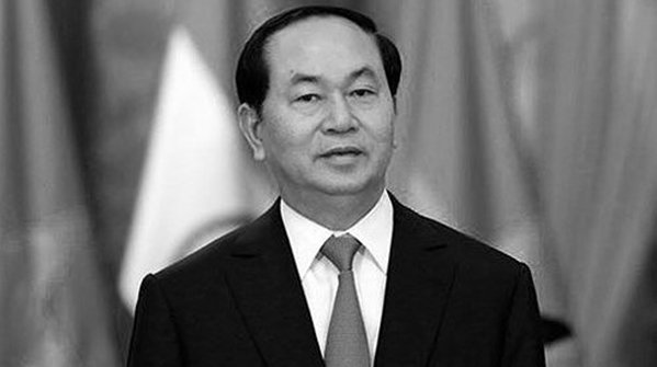 Thái Lan treo cờ rủ 3 ngày tưởng niệm Chủ tịch nước Trần Đại Quang