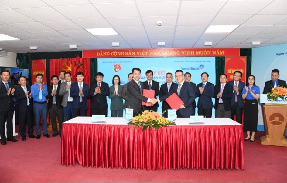 VietinBank và Trung ương Đoàn ký kết hợp tác giai đoạn 2022-2025