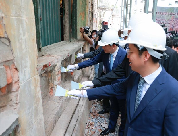 Hà Nội: Khởi công Dự án bảo tồn biệt thự cổ trên phố Trần Hưng Đạo
