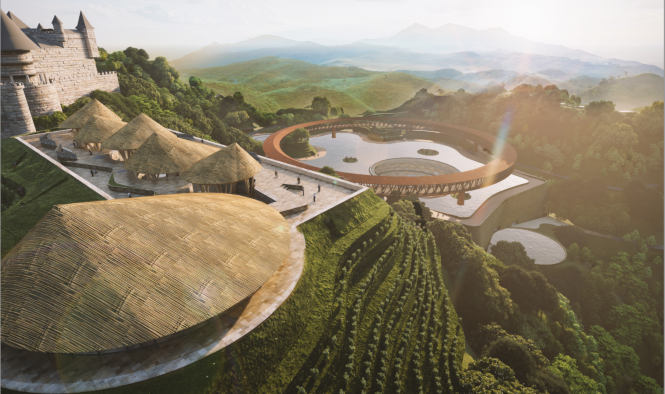 Phác họa hình ảnh Sun Word Ba Na Hills đầy hấp lực mới trong tương lai