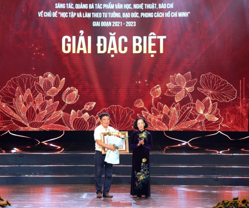 Công ty thuộc Hội Di sản Văn hóa Việt Nam đạt giải Đặc biệt giải thưởng sáng tác, quảng bá tác phẩm văn học, nghệ thuật, báo chí