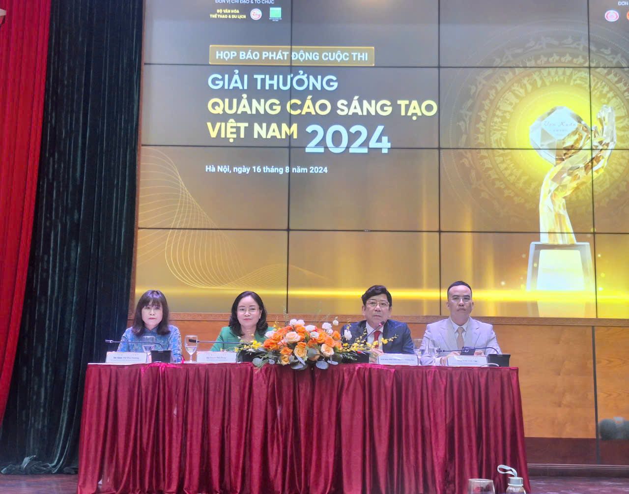 Phát động cuộc thi “Giải thưởng Quảng cáo sáng tạo Việt Nam” năm 2024