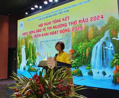 Hội nghị Tổng kết hoạt động bảo vệ Tín ngưỡng thờ Mẫu: Hướng tới năm bản lề đẩy mạnh bảo tồn và phát huy giá trị di sản