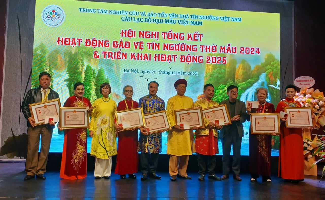 Hội nghị Tổng kết hoạt động bảo vệ Tín ngưỡng thờ Mẫu: Hướng tới năm bản lề đẩy mạnh bảo tồn và phát huy giá trị di sản