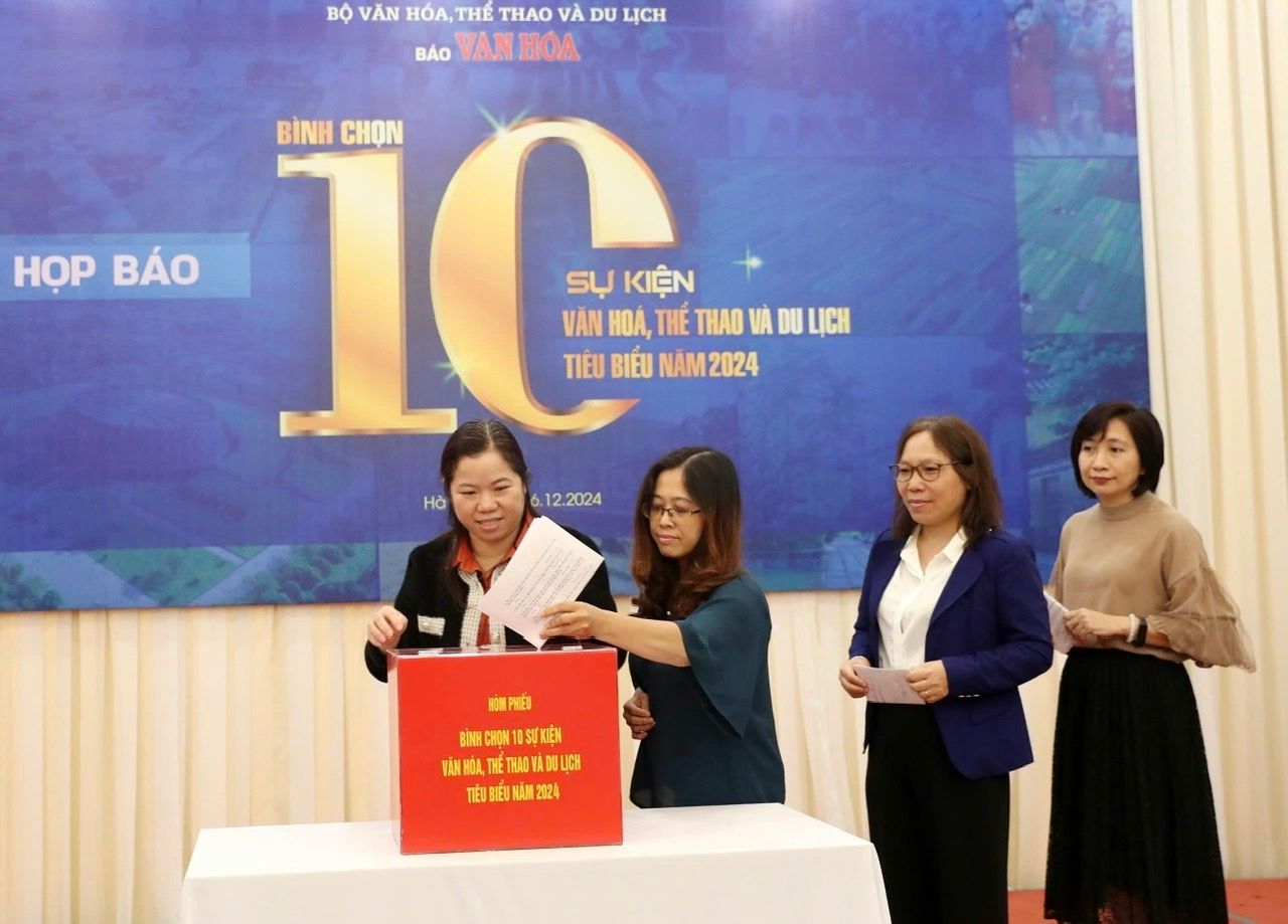 Bình chọn 10 sự kiện Văn hoá, Thể thao và Du lịch tiêu biểu năm 2024