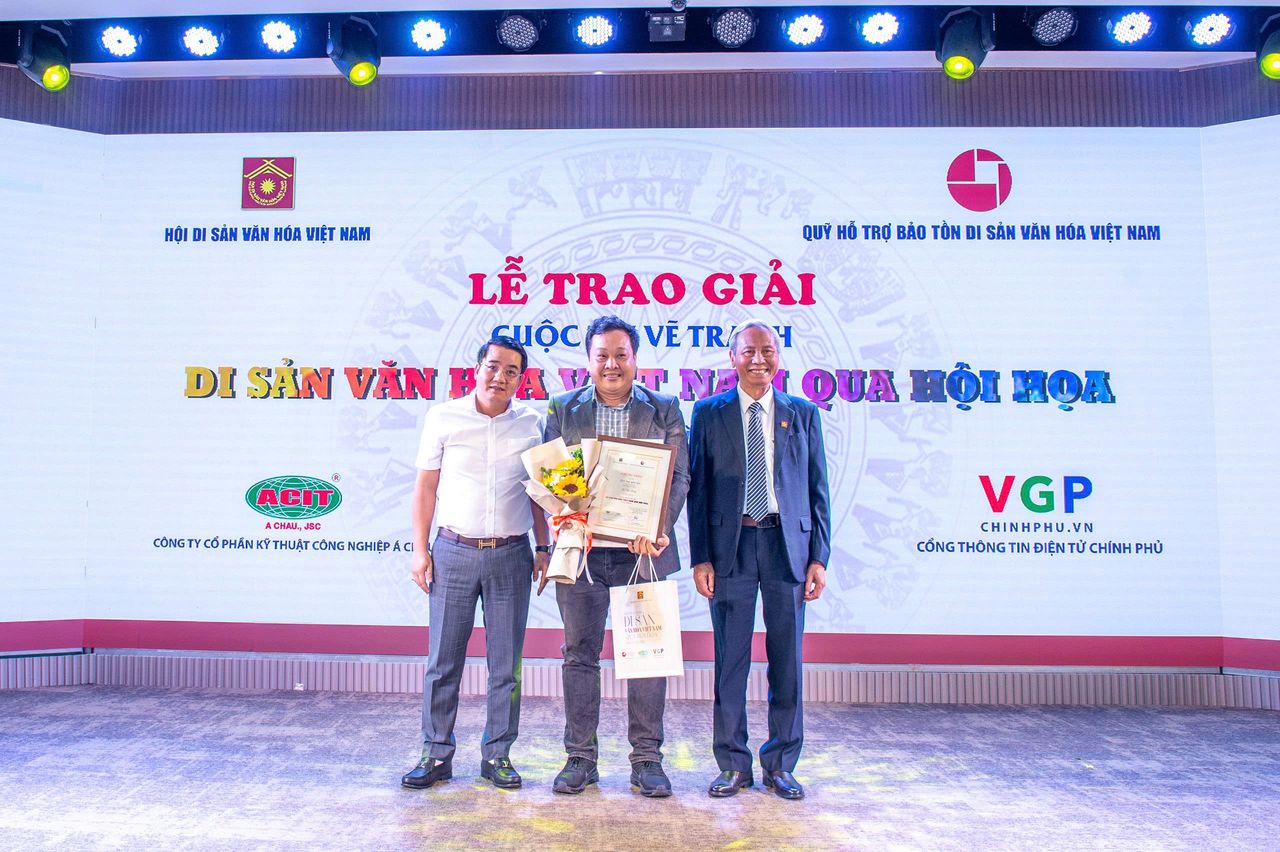 Lễ trao giải cuộc thi vẽ tranh “Di sản văn hoá Việt Nam qua hội hoạ” lần thứ II- năm 2025