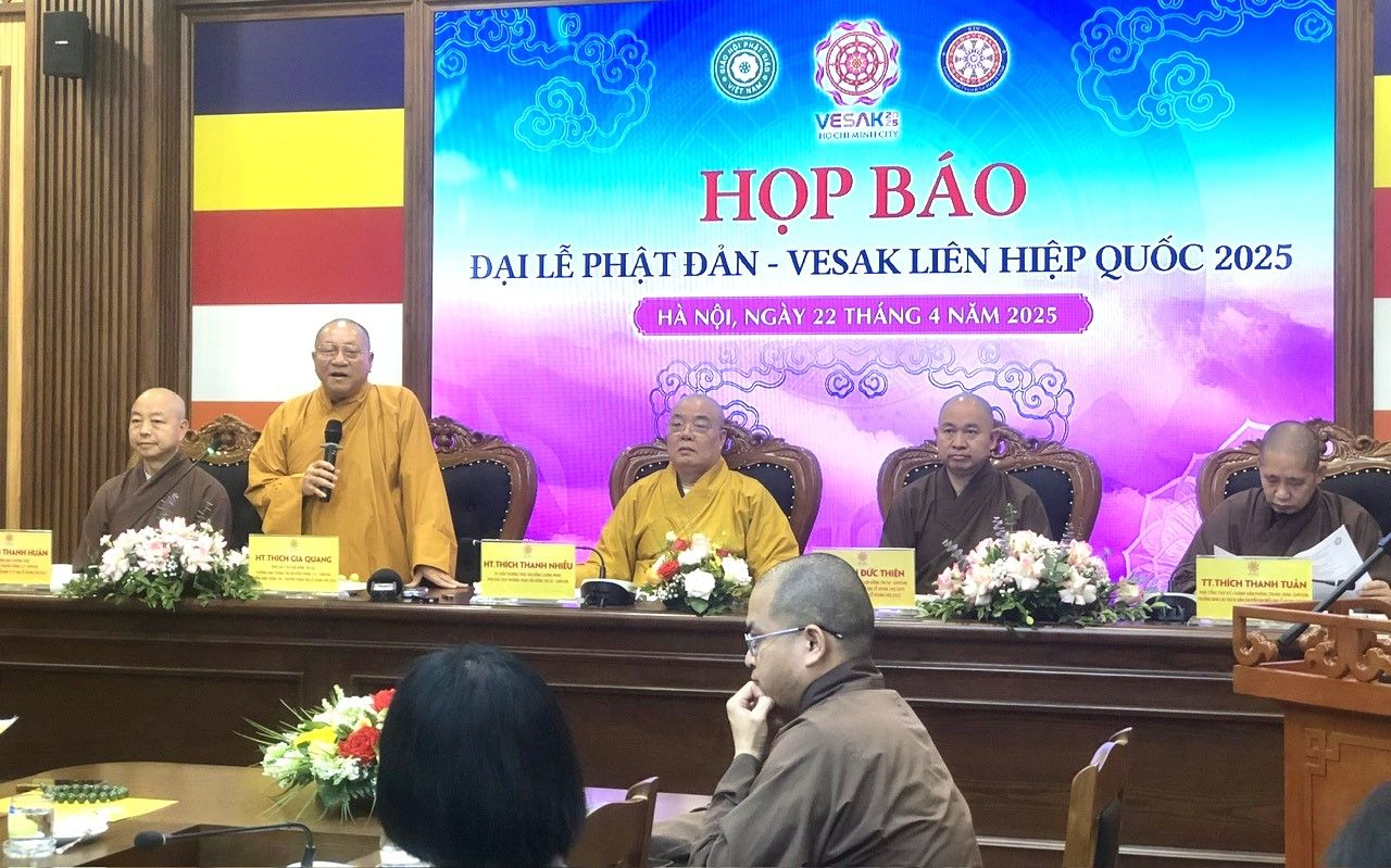 Hơn 2.700 đại biểu trong nước và quốc tế sẽ tham dự Đại lễ Phật đản Vesak Liên hợp quốc 2025
