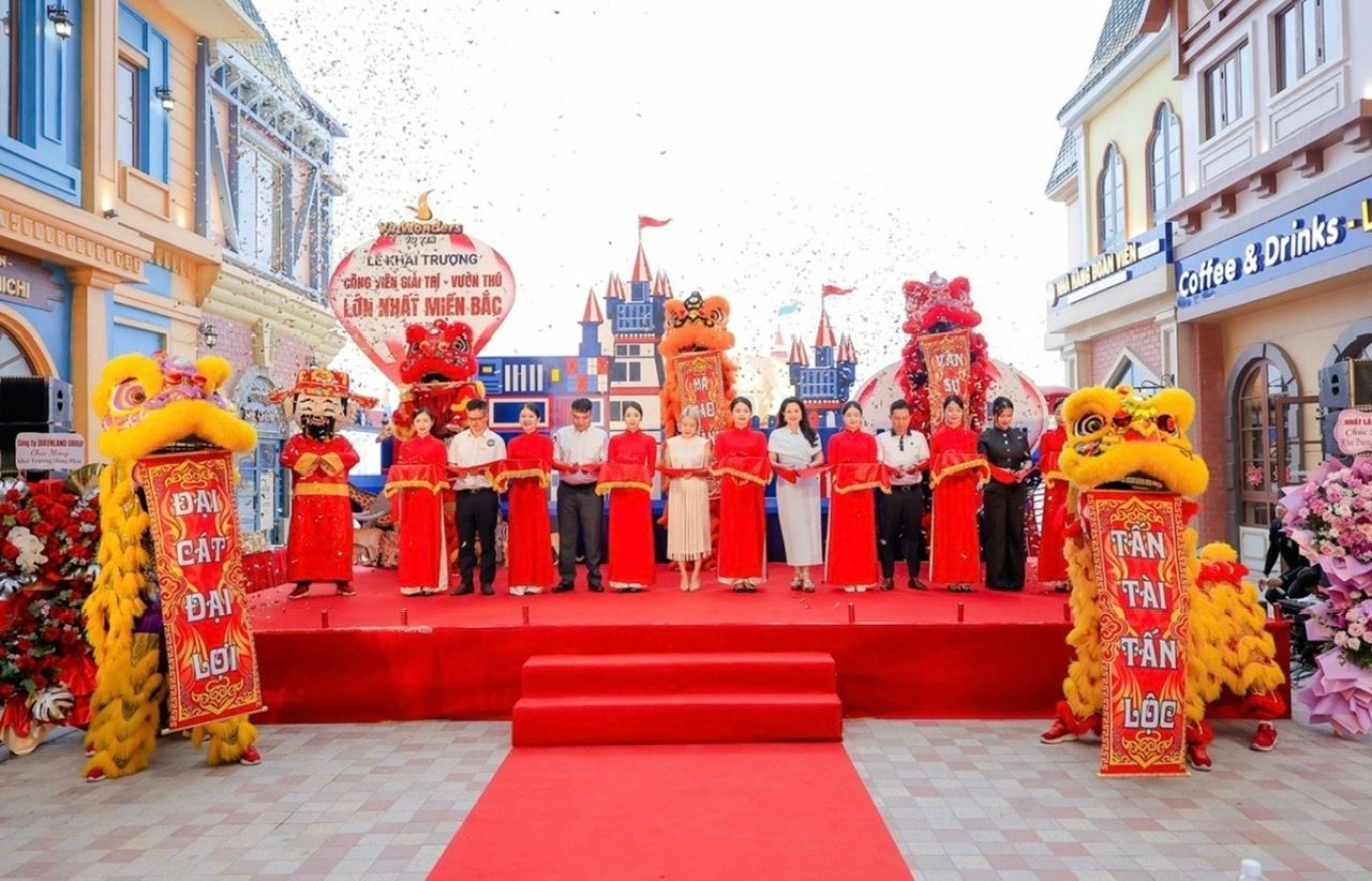 Khai trương VinWonders Vũ Yên - Tâm điểm vui chơi giải trí và vườn thú lớn nhất miền Bắc