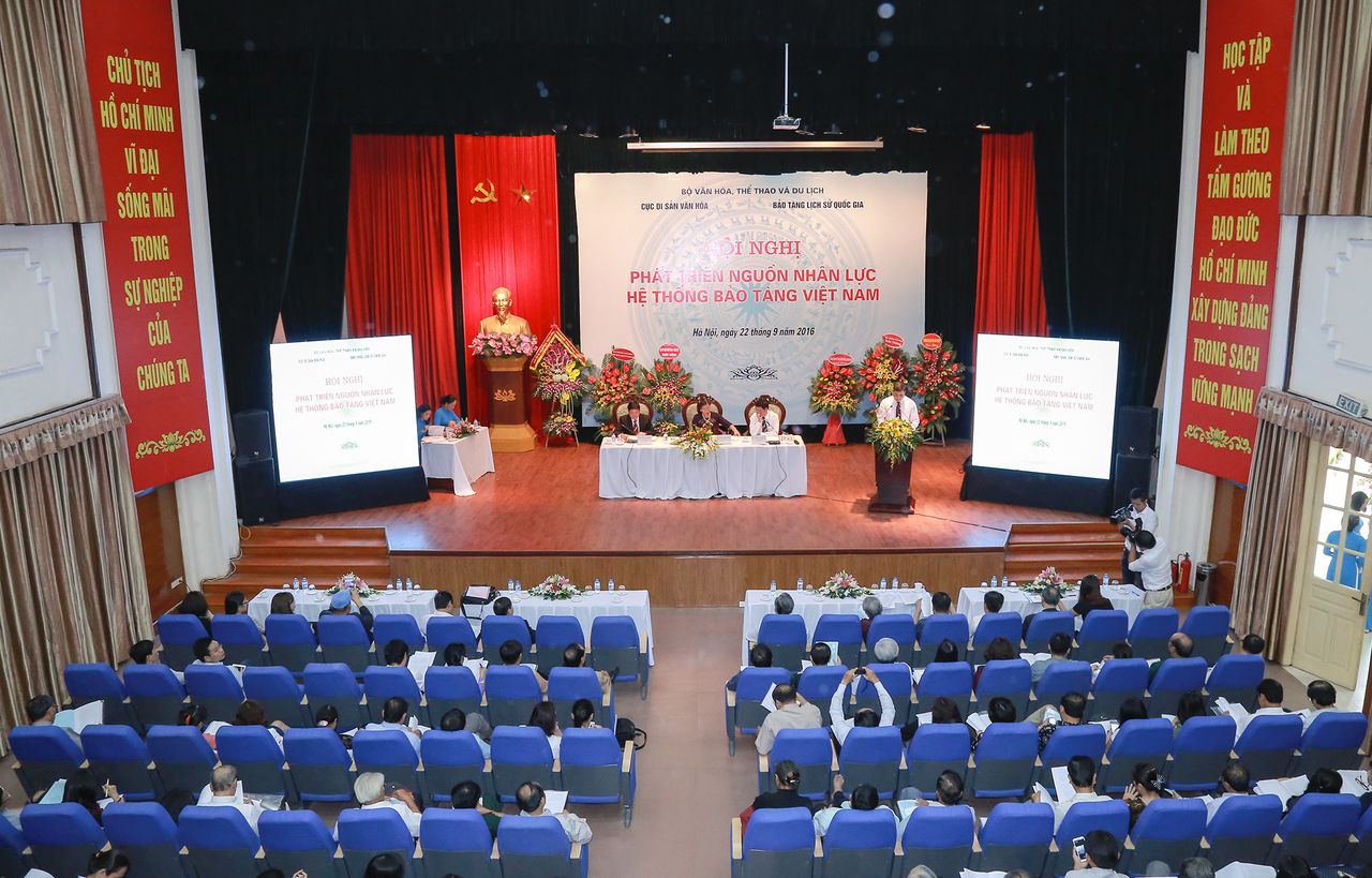 Hội nghị phát triển nguồn nhân lực hệ thống bảo tàng Việt Nam
