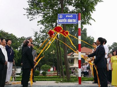 Hà Nội xây dựng ngân hàng tên đường phố và công trình công cộng đến năm 2030