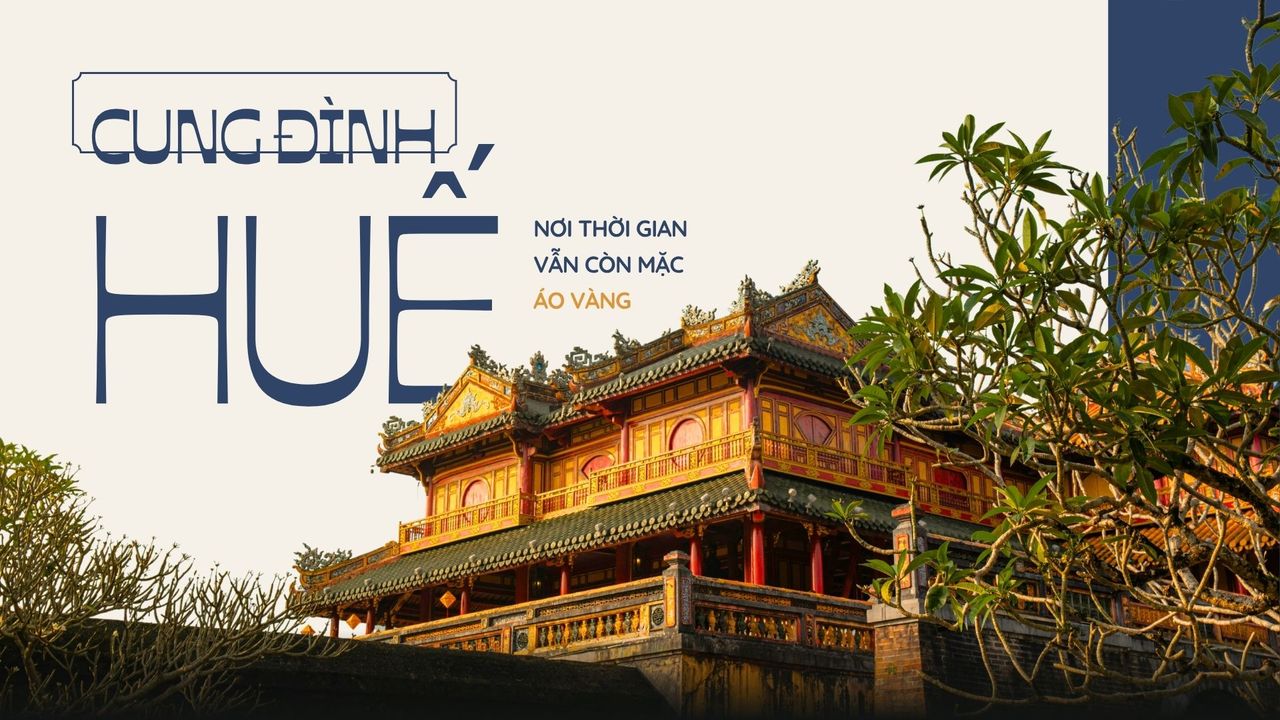 Bài thuyết trình Du lịch Khám phá Huế Cổ điển Xanh đỏ