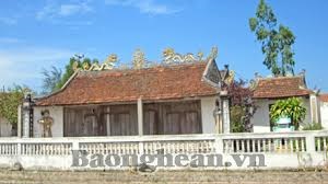Di tích Lịch sử - Văn hóa Nhà thờ họ Hồ Đình