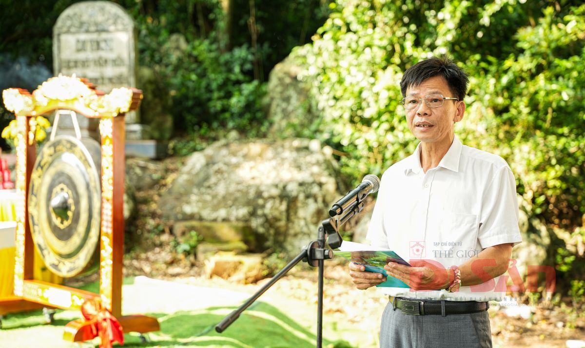 Ông Mai Văn Xuân - Uỷ viên Thường vụ, Phó Chủ tịch UBND xã Ba Đình đáp từ.JPG
