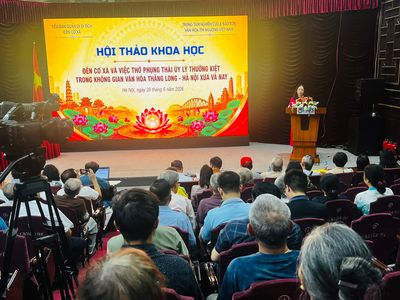 Đền Cơ Xá và việc thờ phụng Thái uý Lý Thường Kiệt trong không gian văn hoá Thăng Long - Hà Nội xưa và nay
